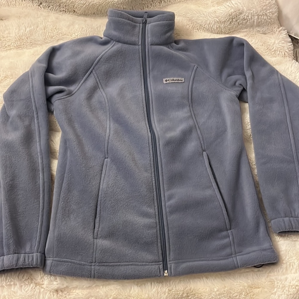 Purple Columbia Zip Up Jacket